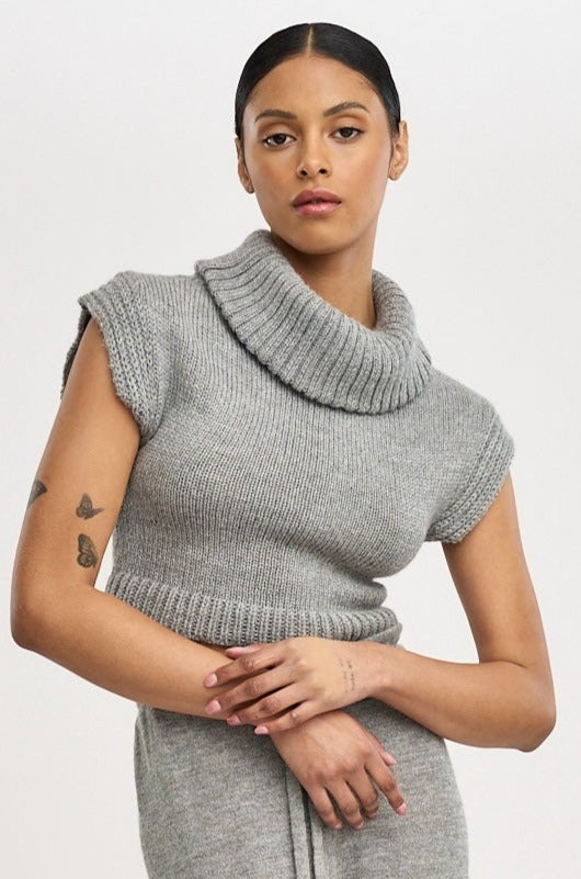 The Alpaca Knit Crop Top