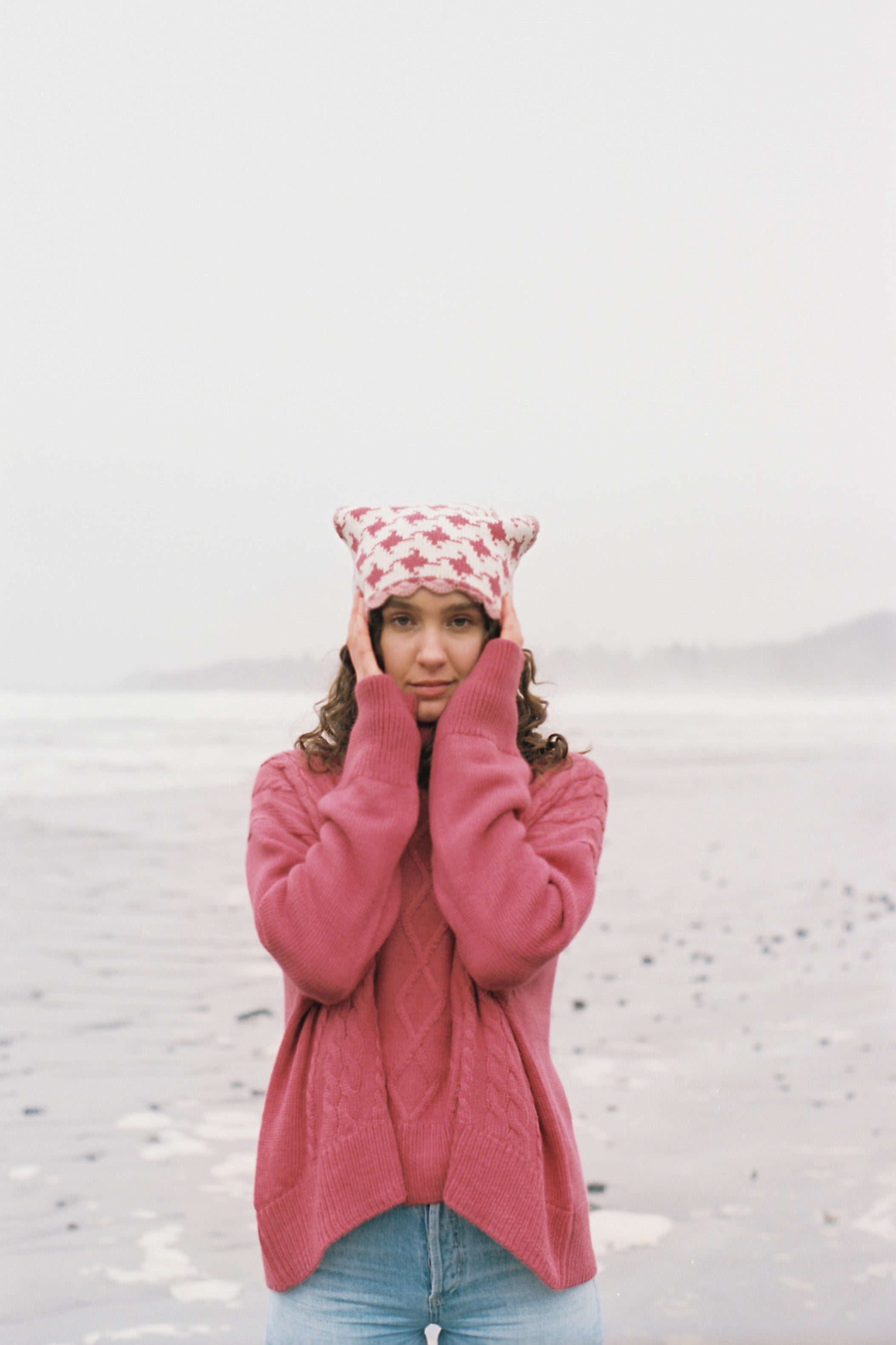 The Tessa Scarf in Wild Rose