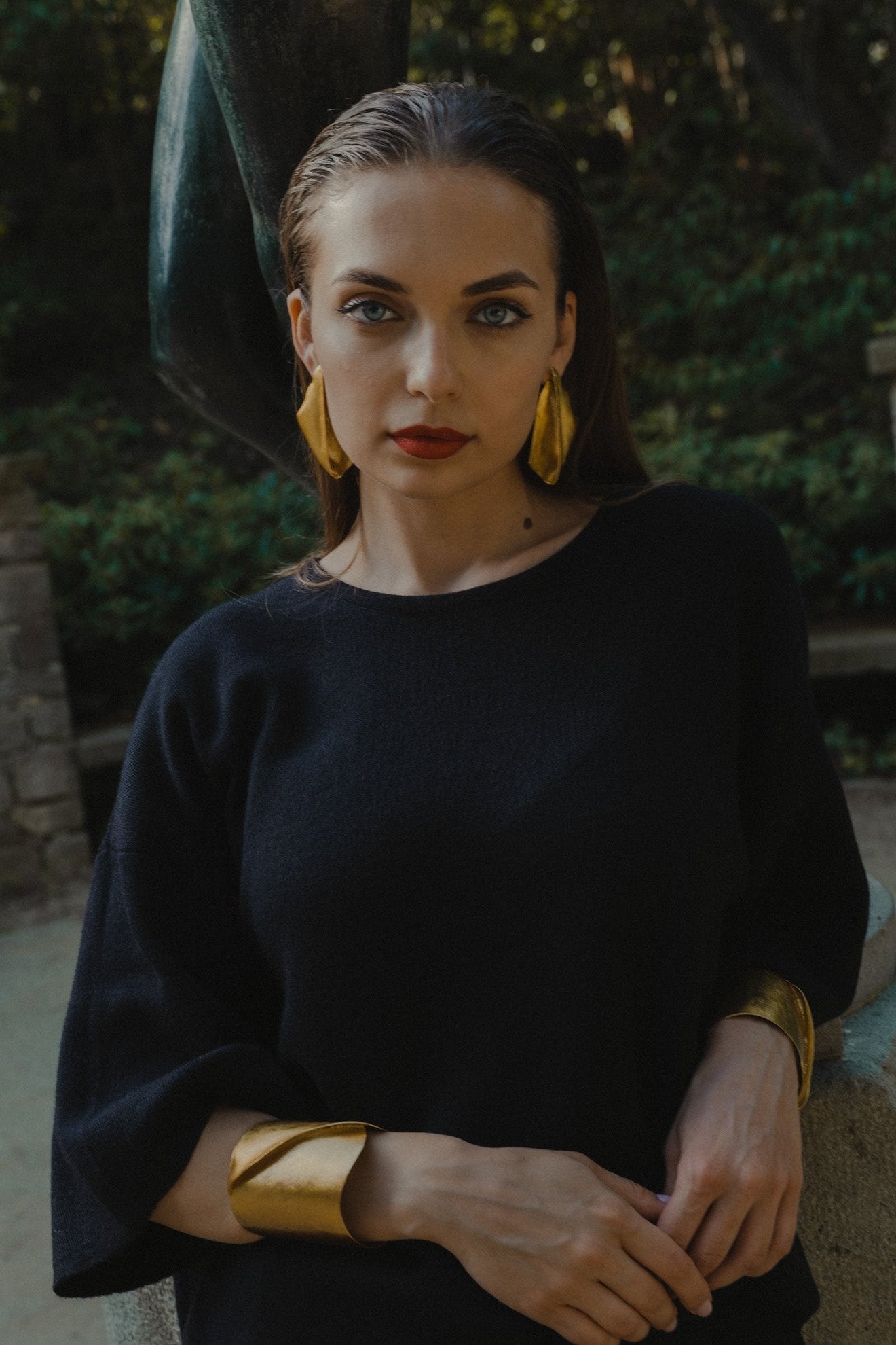 Solace Relaxed Fit T-Shirt in black