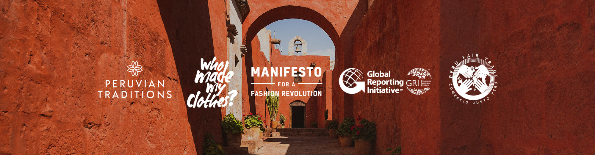 Logos of Peruvian Traditions, Who Made My Clothes, Fair Trade Knitwear