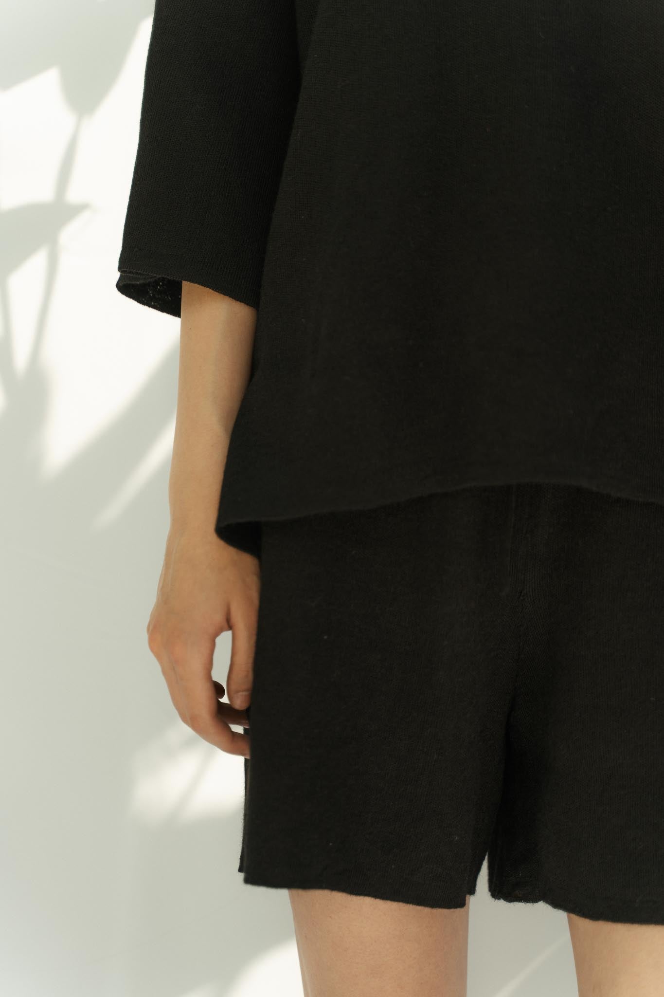The Solace Relaxed Fit T-Shirt in black