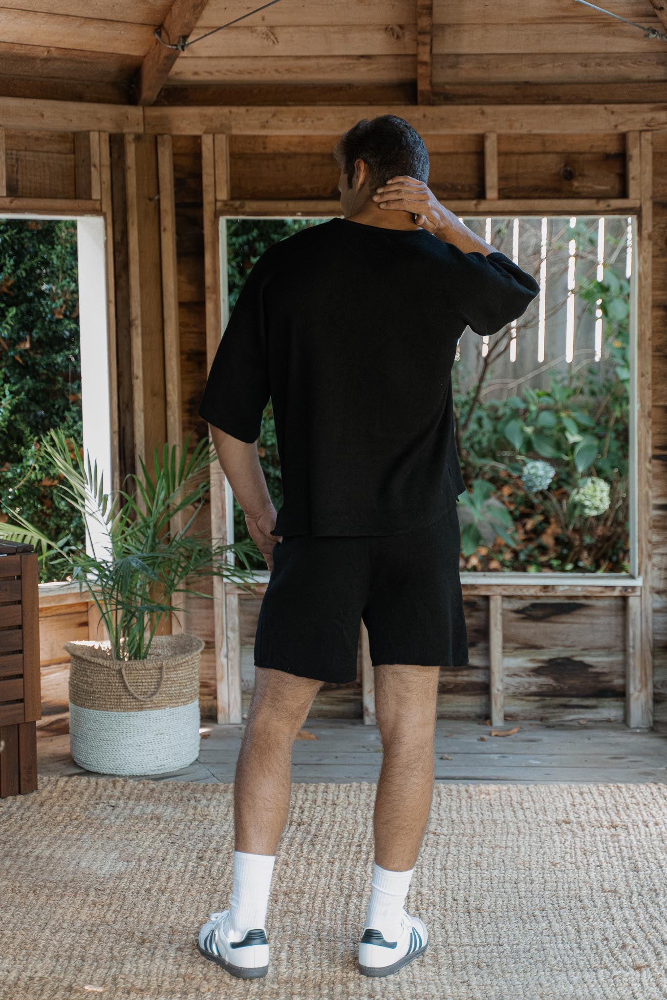 The Solace Relaxed Fit T-Shirt in black