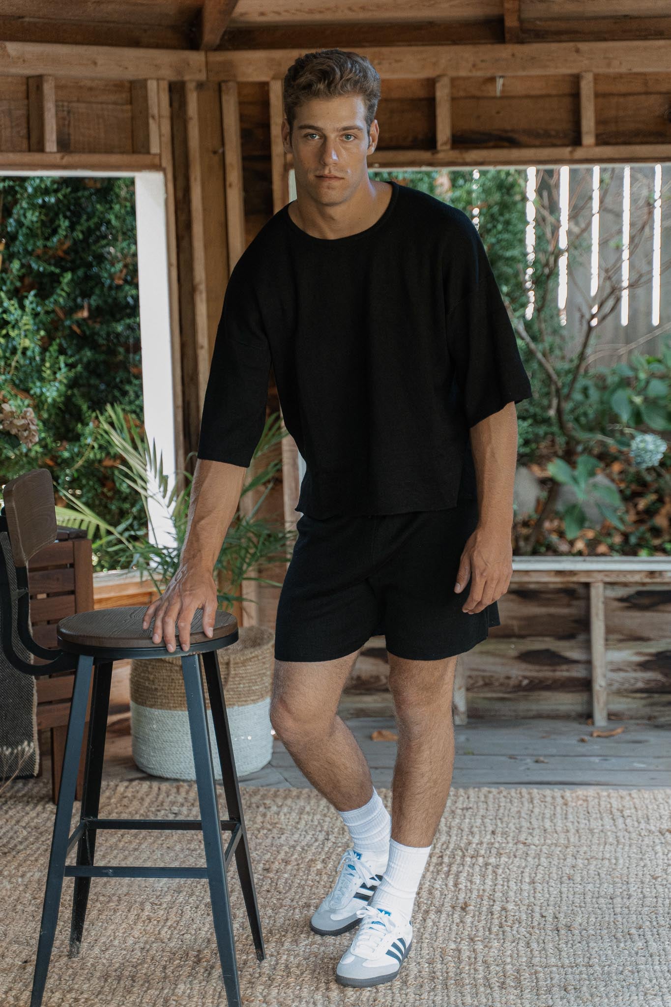 The Solace Relaxed Fit T-Shirt in black