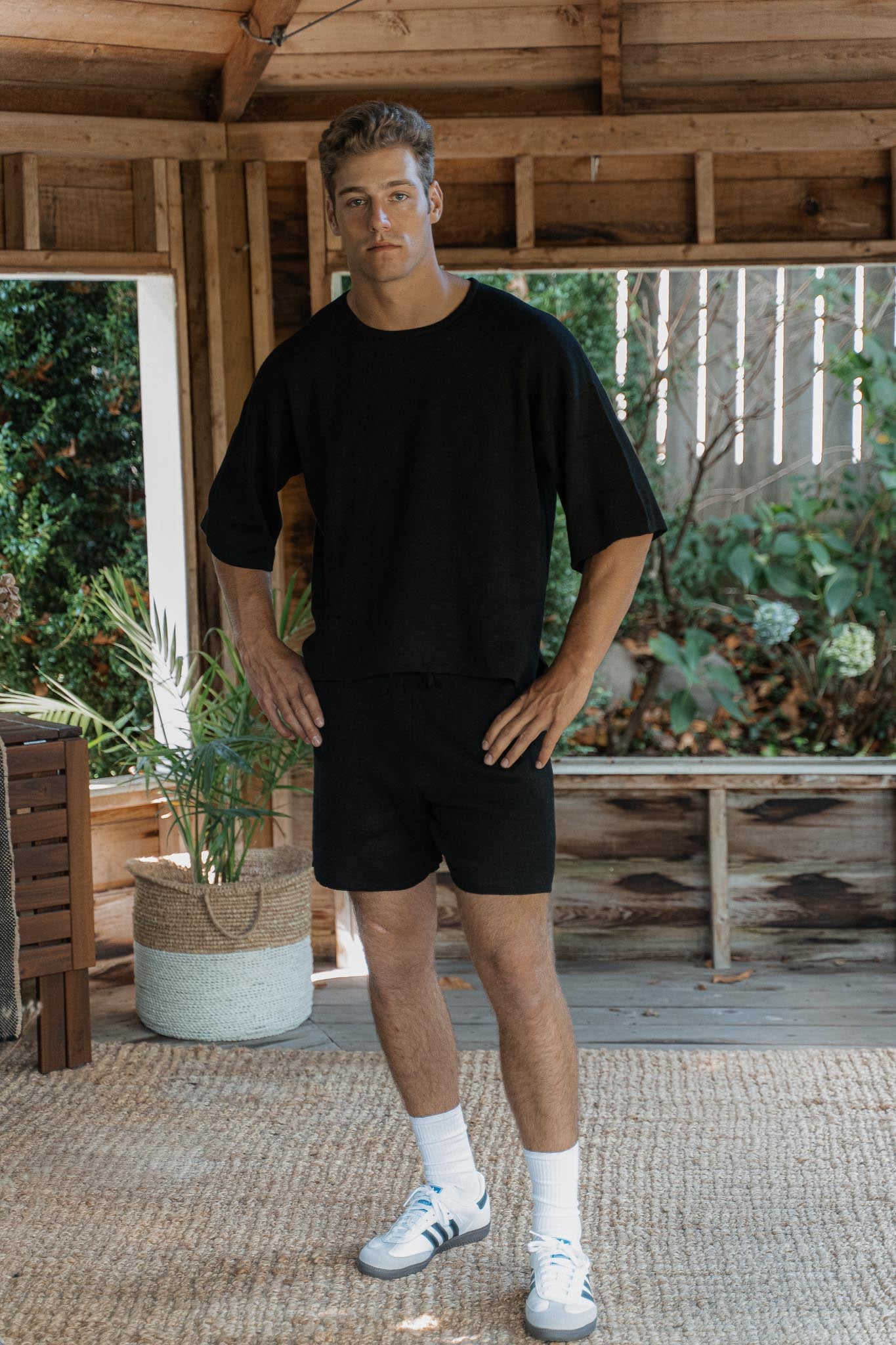The Solace Relaxed Fit T-Shirt in black