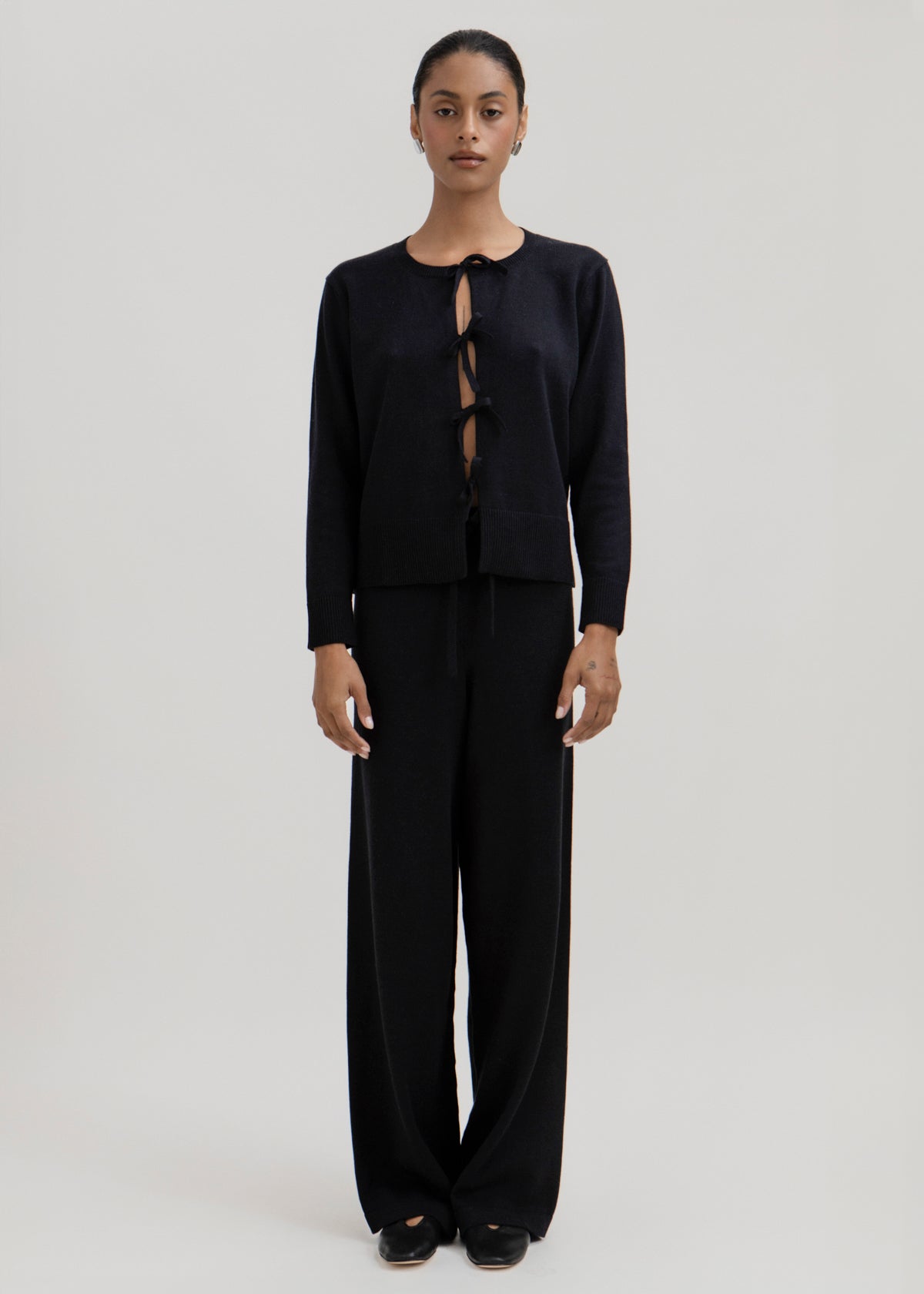 The Amaya Cardigan in Black