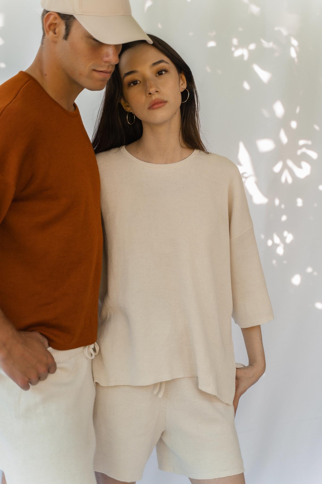The Solace Relaxed Fit T-Shirt in cream