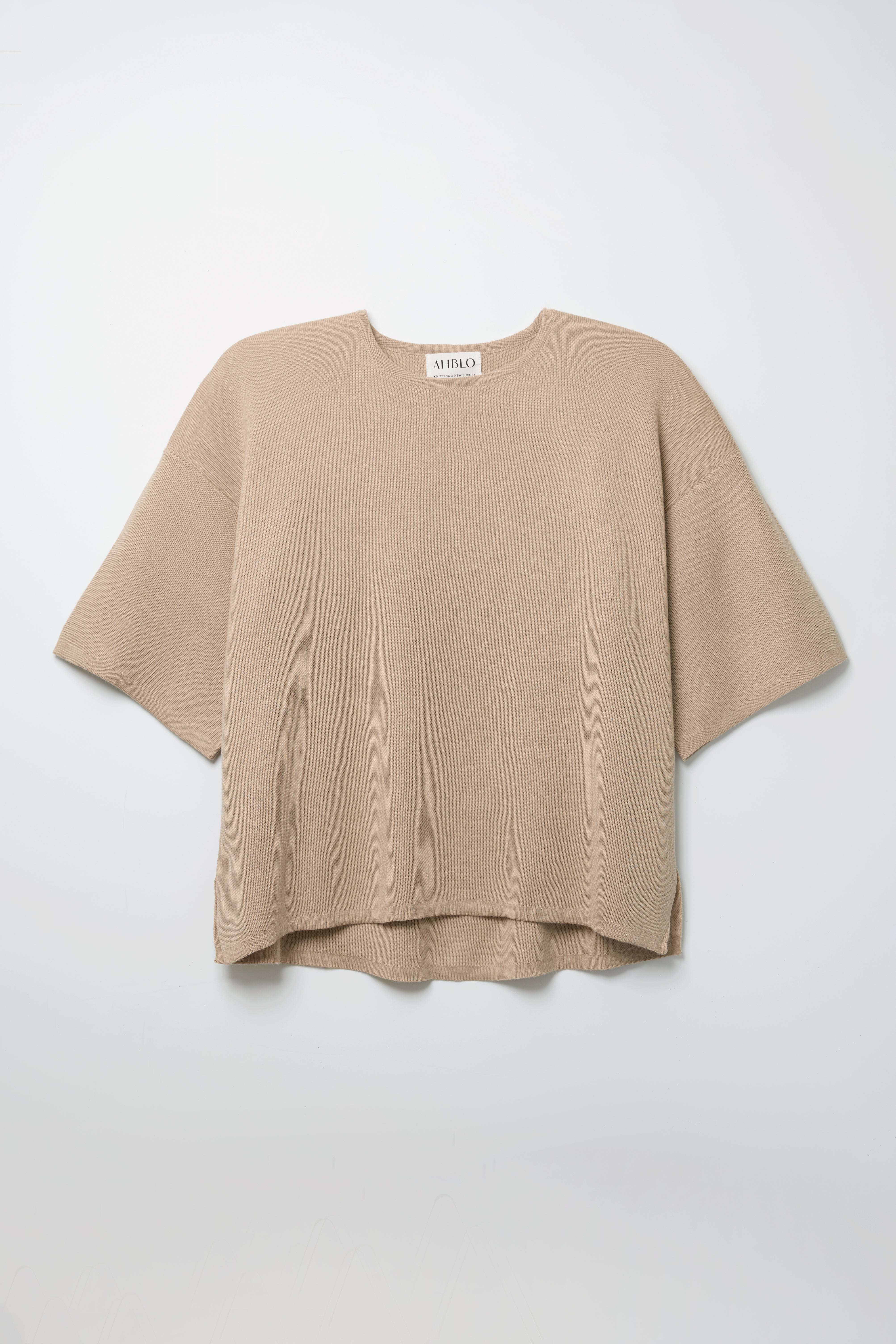 The Solace Tee Sweater in Dune