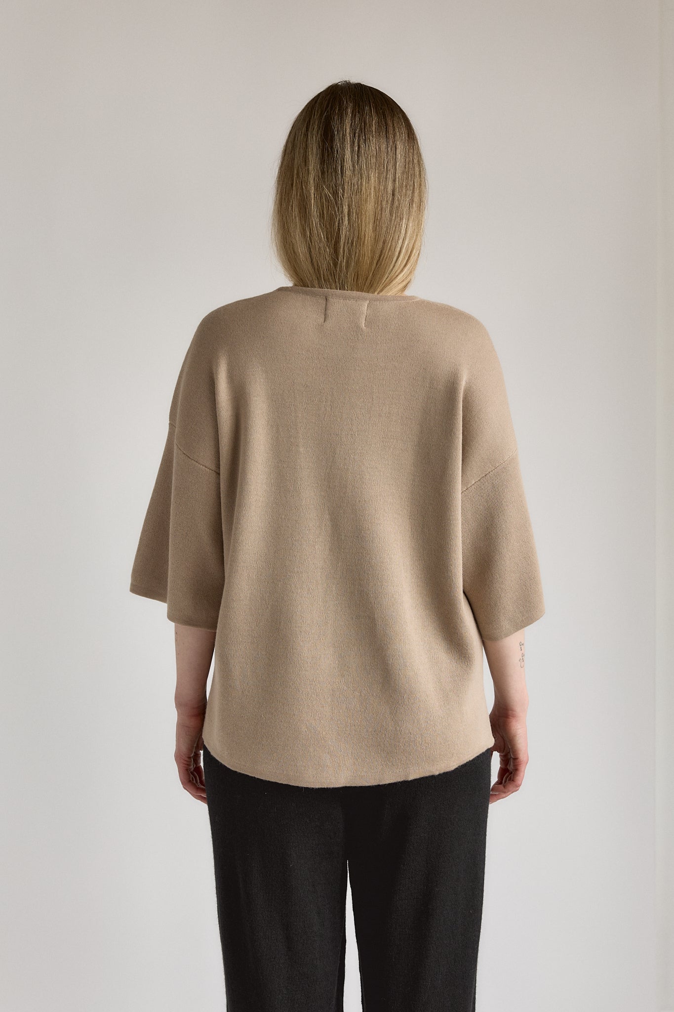 The Solace Tee Sweater in Dune