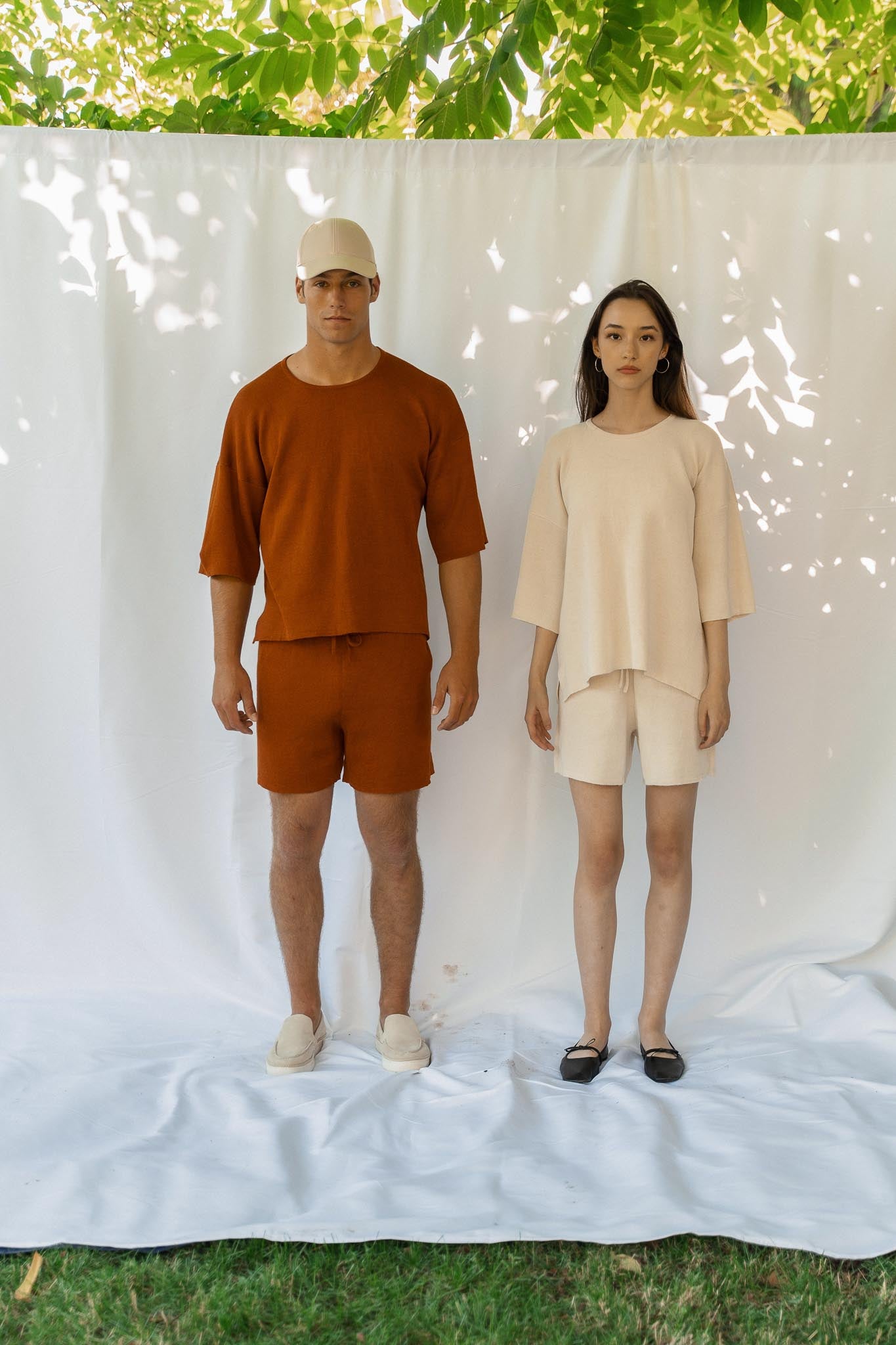 The Airy Shorts in Natural Cream