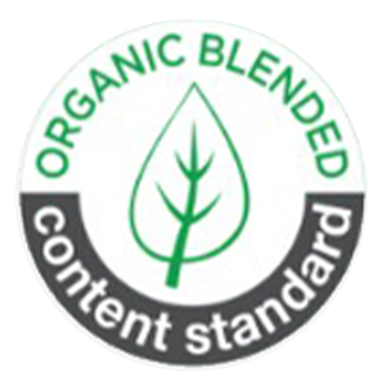 Organic blended content standard logo