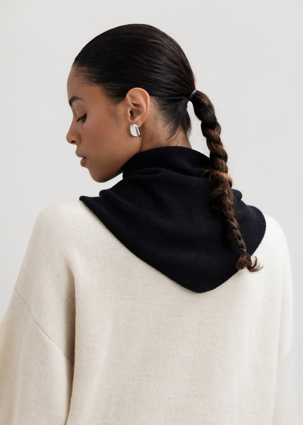 The Nora Scarf in Black