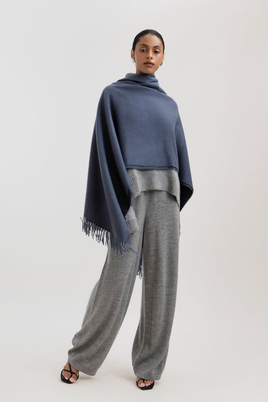 The Riley Scarf in Slate