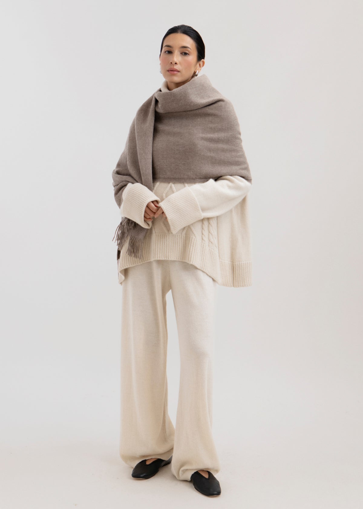 The Riley Scarf in Walnut