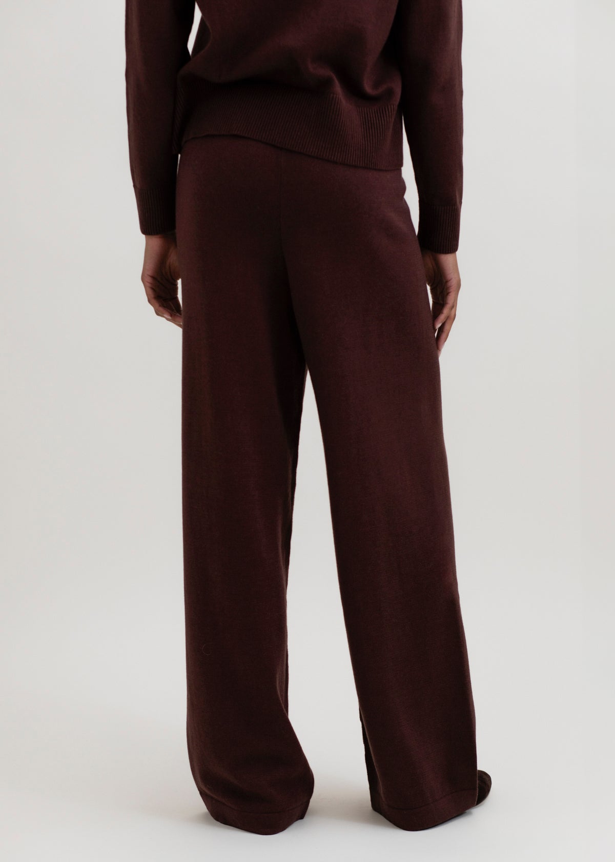 The Avery Trousers in Chocolate Brown