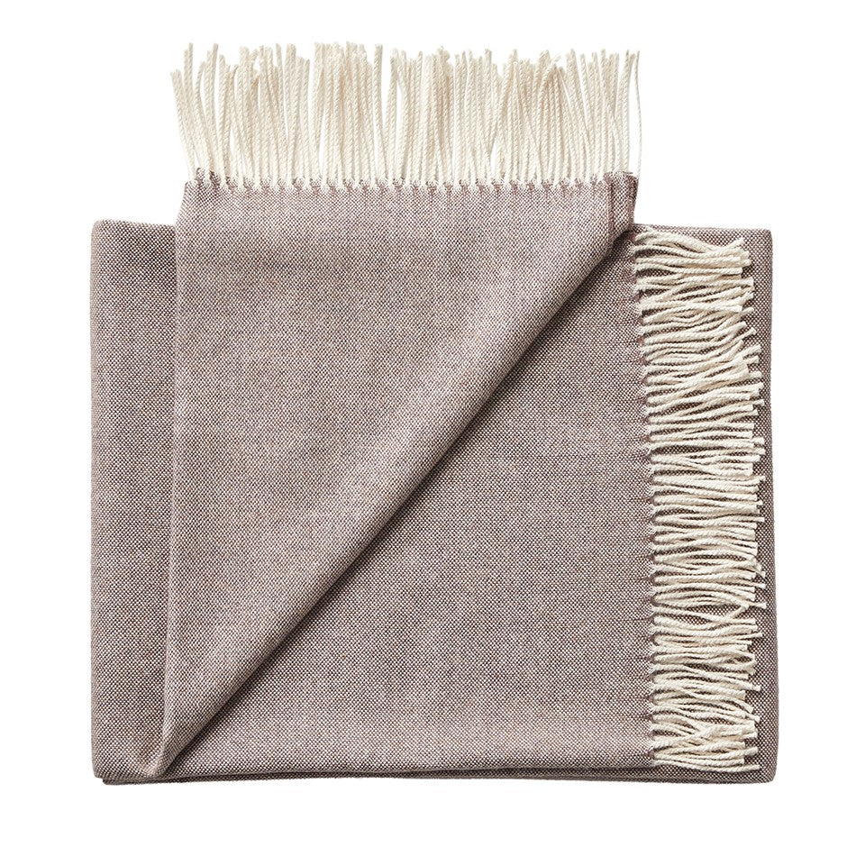 The Elia Throw in Mauve