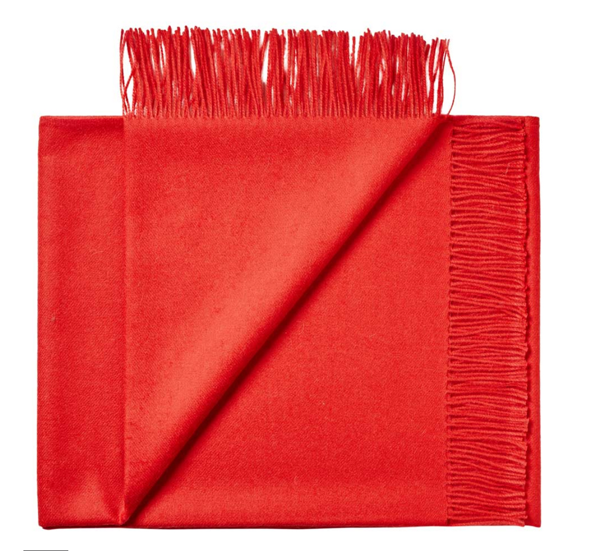 The Riley Alpaca Scarf in Vermilion